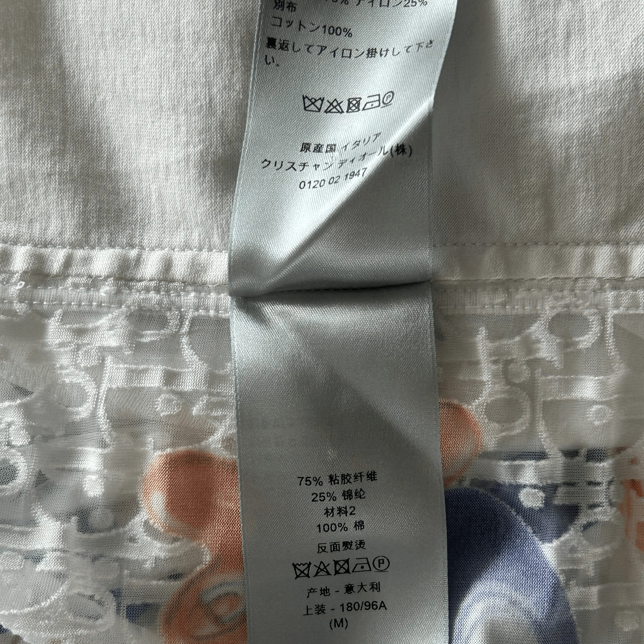 Dior Kenny Scharf White Oblique Faces Transparent T-Shirt - Morely TrendsDior Type here:)