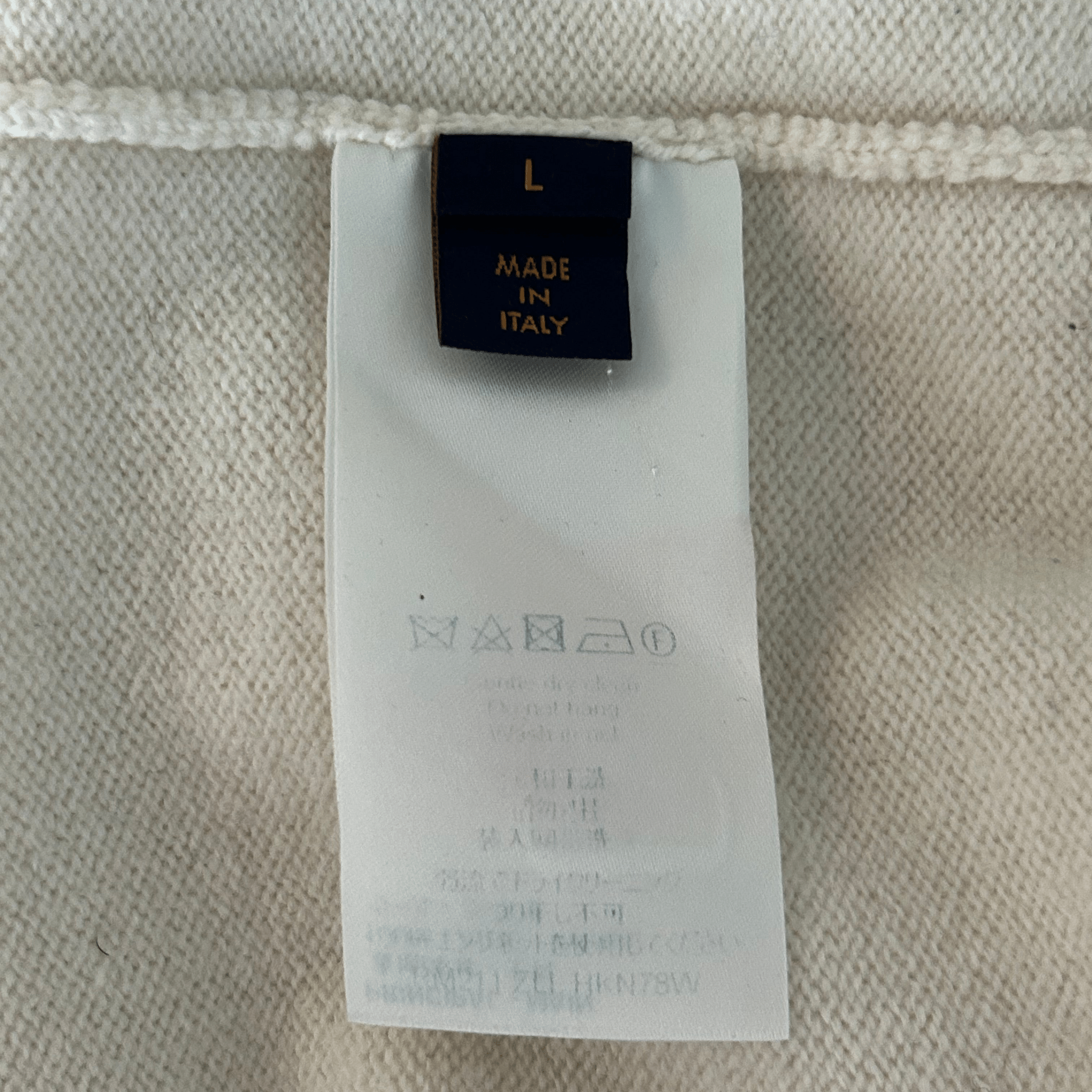 Louis Vuitton Beige Monogram Clock Wool Sweater - Morely TrendsLouis Vuitton Type here:)