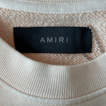 Amiri Cream MA Logo Shotgun Sweater - Morely TrendsAmiri Type here:)