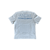 Amiri White & Blue Watercolor MA Bar Logo T-Shirt - Morely TrendsAmiri Type here:)