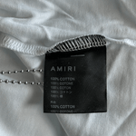 Amiri White & Blue Watercolor MA Bar Logo T-Shirt - Morely TrendsAmiri Type here:)