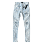 Amiri Mineral Wash Blue Patch MX1 Jeans - Morely TrendsAmiri Type here:)