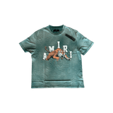 Amiri Green & White Tiger Logo T-Shirt - Morely TrendsAmiri Type here:)