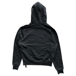 Amiri Black & Chrome Staggered Logo Hoodie - Morely TrendsAmiri Type here:)