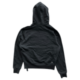 Amiri Black & Chrome Staggered Logo Hoodie - Morely TrendsAmiri Type here:)