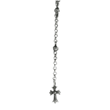 Chrome Hearts Rosary Bead Chain Silver Necklace - Morely TrendsChrome Hearts Type here:)