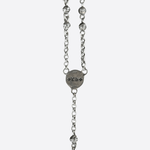 Chrome Hearts Rosary Bead Chain Silver Necklace - Morely TrendsChrome Hearts Type here:)