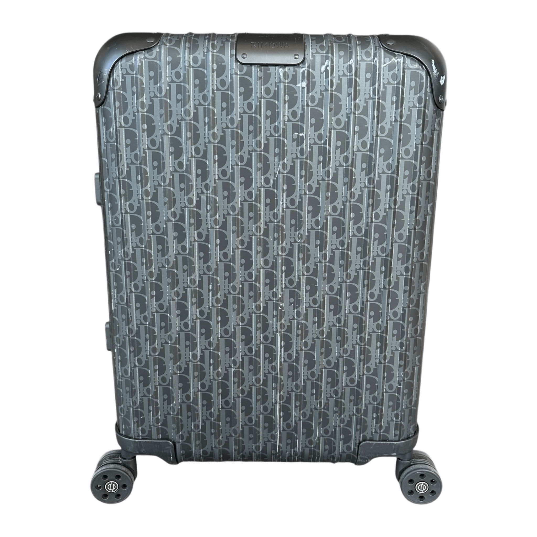 Dior Rimowa Black Oblique Carry - On Luggage - Morely TrendsDior Type here:)