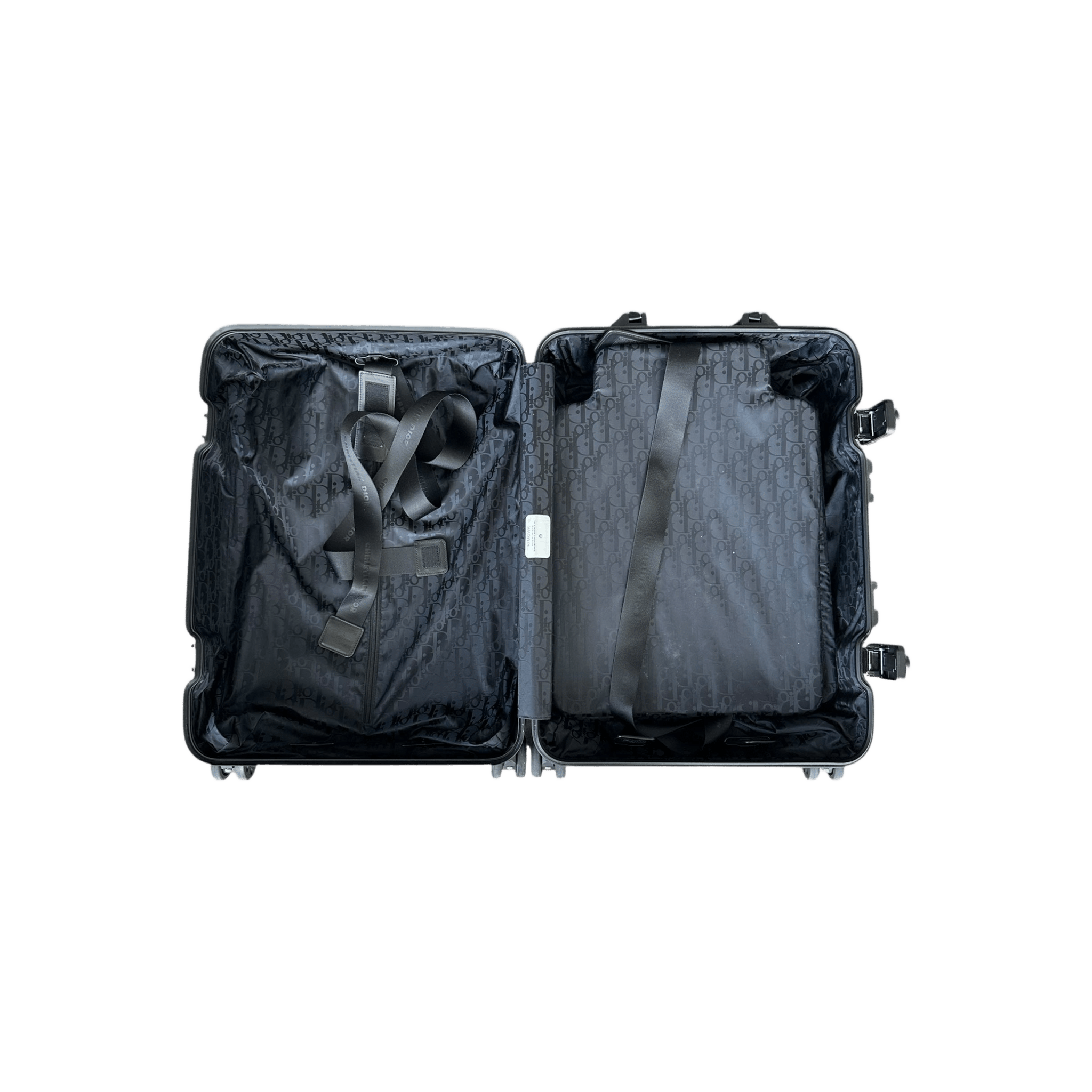 Dior Rimowa Black Oblique Carry - On Luggage - Morely TrendsDior Type here:)