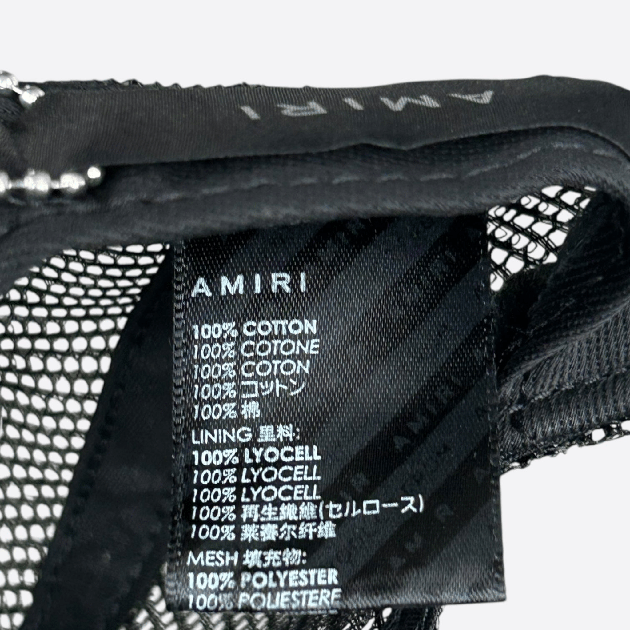 Amiri Black & Yellow Core Logo Trucker Hat - Morely TrendsAmiri Type here:)