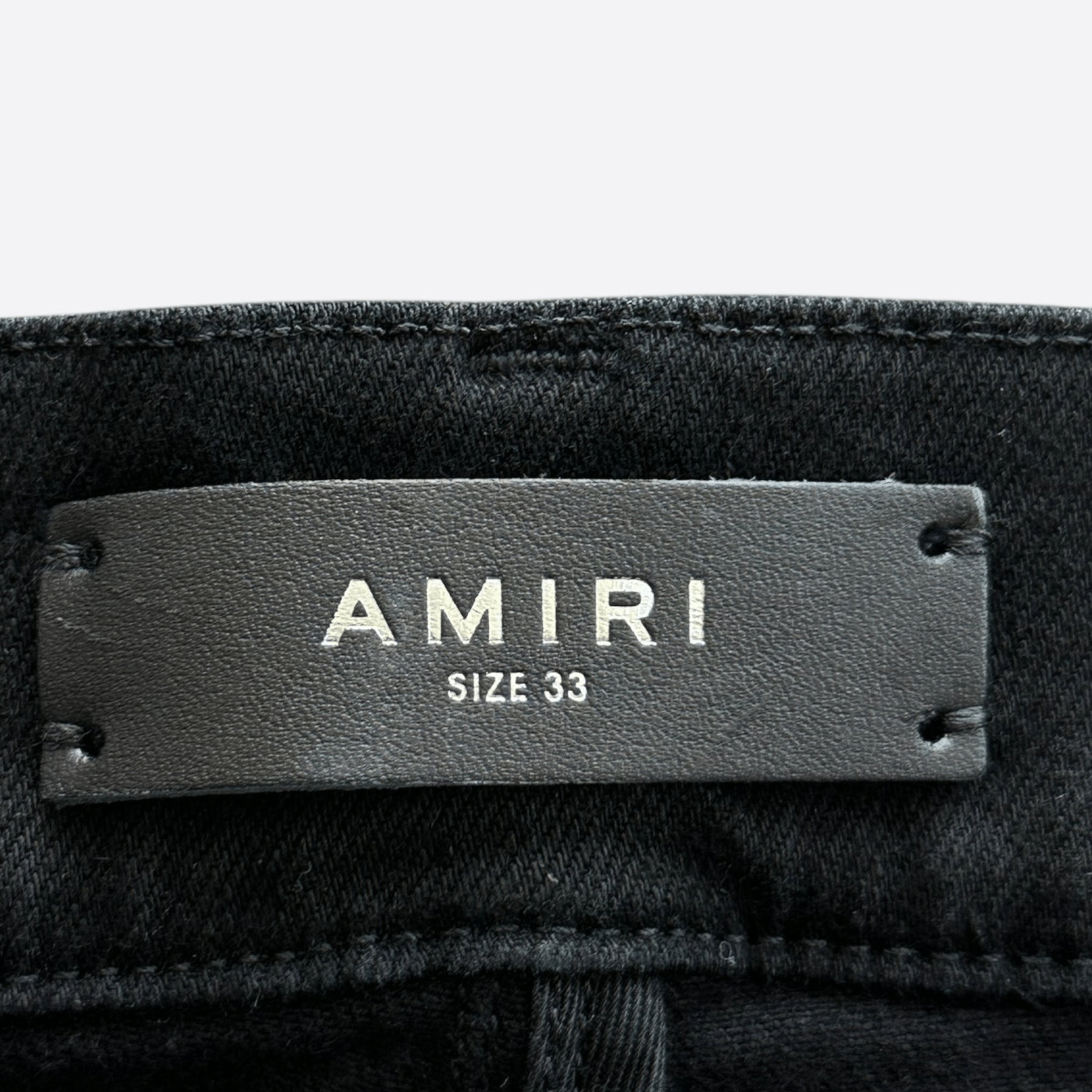 Amiri Black & Multicolor Paisley Patch MX1 Jeans - Morely TrendsAmiri Type here:)