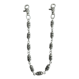 Chrome Hearts Silver Celtic Roller Wallet Chain - Morely TrendsChrome Hearts Type here:)