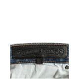 Chrome Hearts Levis Blue & Green Cross Patch Jeans - Morely TrendsChrome Hearts Type here:)