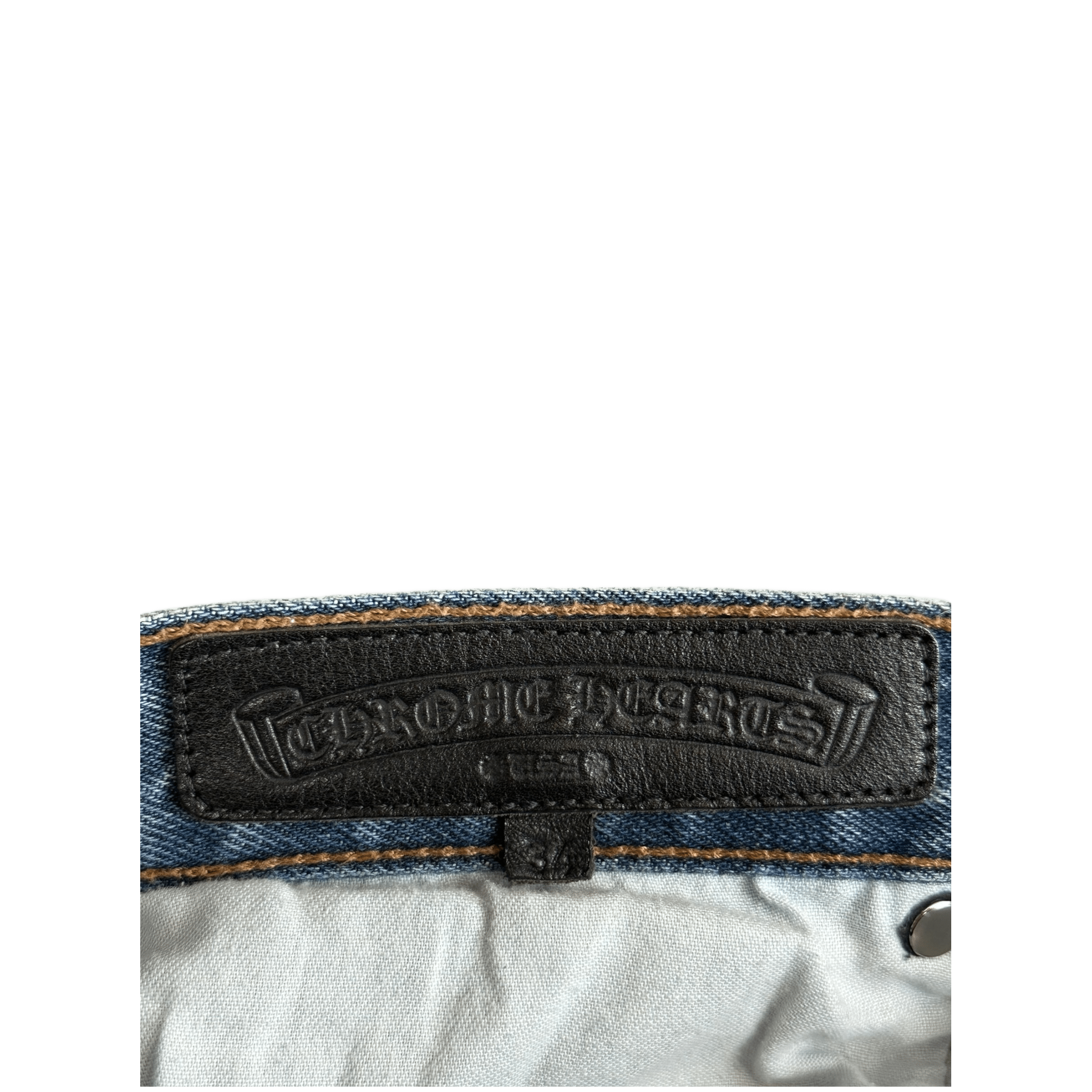 Chrome Hearts Levis Blue & Green Cross Patch Jeans - Morely TrendsChrome Hearts Type here:)