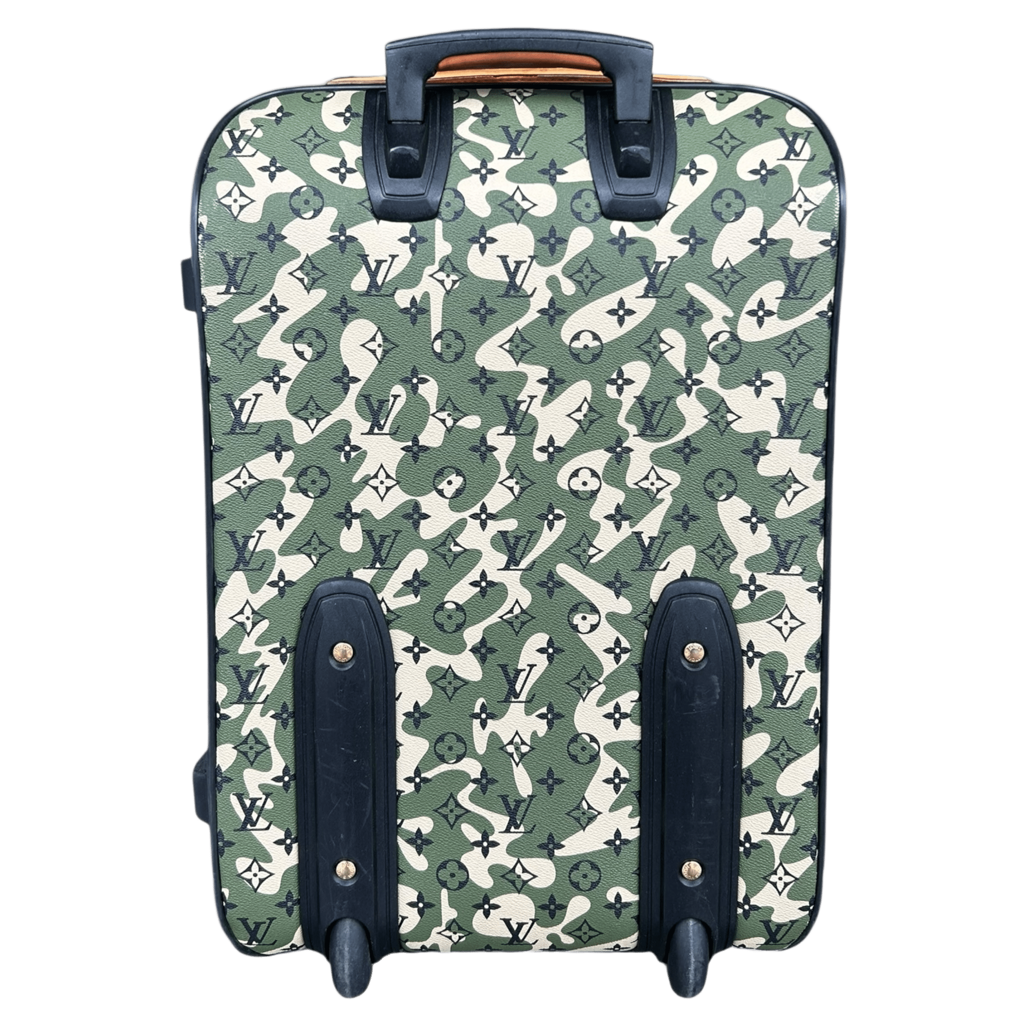 Louis Vuitton Takashi Murakami Camouflage Monogram Pegase 60 - Morely TrendsLouis Vuitton Type here:)