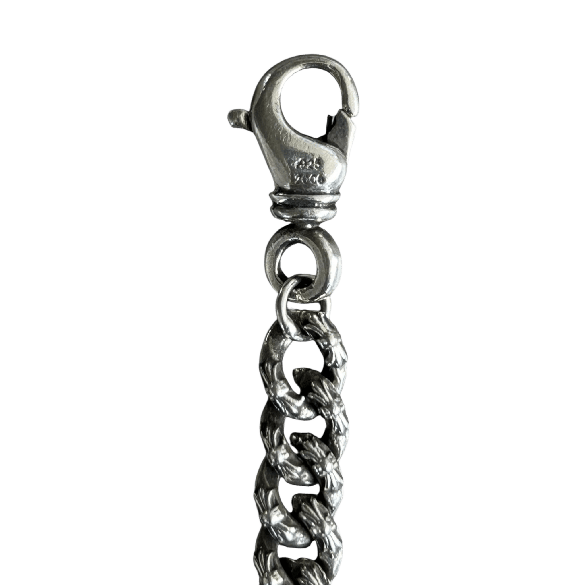 Chrome Hearts Silver Extra Fancy Mini Cuban Bracelet - Morely TrendsChrome Hearts Type here:)