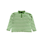 Chrome Hearts Green & White Striped Polo Longsleeve T-Shirt - Morely TrendsChrome Hearts Type here:)