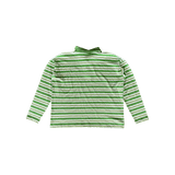 Chrome Hearts Green & White Striped Polo Longsleeve T-Shirt - Morely TrendsChrome Hearts Type here:)