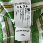 Chrome Hearts Green & White Striped Polo Longsleeve T-Shirt - Morely TrendsChrome Hearts Type here:)