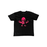 Chrome Hearts Black & Pink Foti Graphic T-Shirt - Morely TrendsChrome Hearts Type here:)