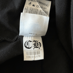 Chrome Hearts Black & White Neck Logo T-Shirt - Morely TrendsChrome Hearts Type here:)