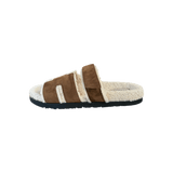 Hermes Brown Suede Chypre Shearling Sandals - Morely TrendsHermes Type here:)