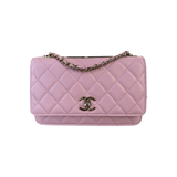 Chanel Pink Quilted Trendy CC Wallet On Chain Bag - Morely TrendsChanel Type here:)