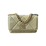 Chanel Olive Quilted 19 Wallet On Chain Bag - Morely TrendsChanel Type here:)