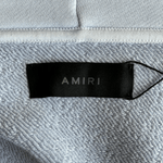 Amiri Light Blue Core Logo Shotgun Zip Up Hoodie - Morely TrendsAmiri Type here:)