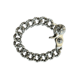 Chrome Hearts Silver Fancy Cuban Bracelet - Morely TrendsChrome Hearts Type here:)