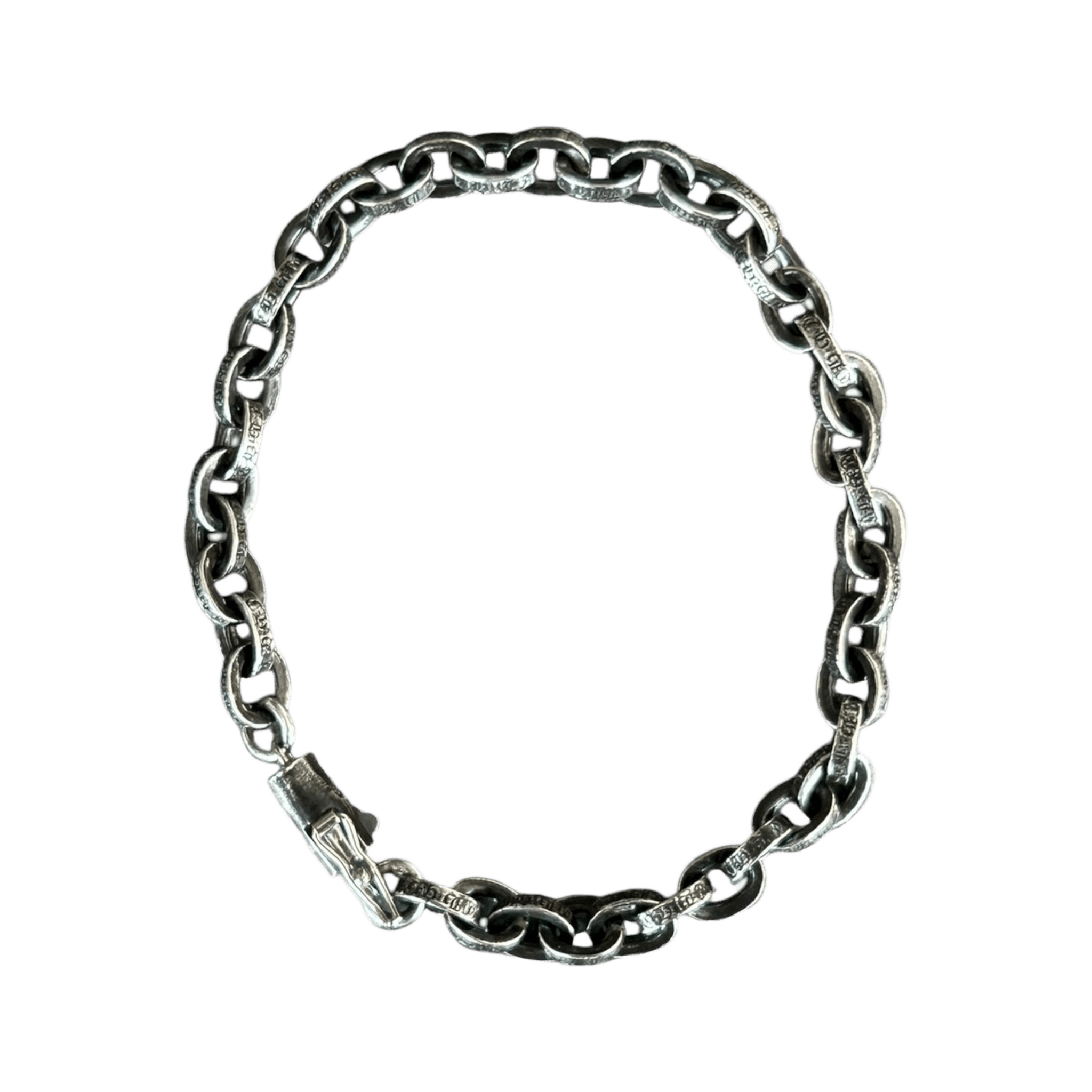 Chrome Hearts Silver Paperchain Bracelet - Morely TrendsChrome Hearts Type here:)