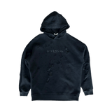 Givenchy Black & White Distressed Logo Hoodie - Morely TrendsGivenchy Type here:)