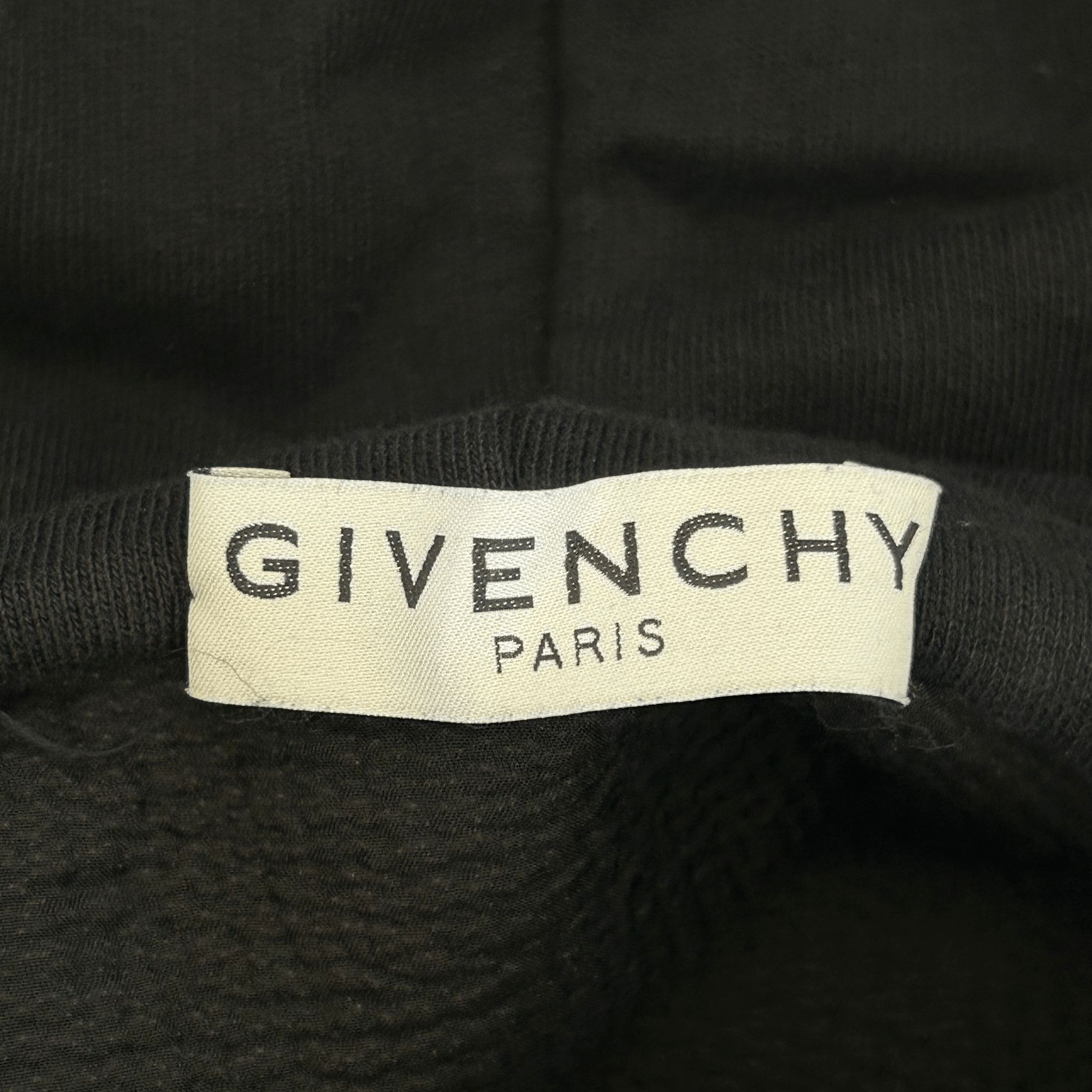 Givenchy Black & White Distressed Logo Hoodie - Morely TrendsGivenchy Type here:)