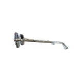 Chrome Hearts Clear & Silver Clitco Sunglasses - Morely TrendsChrome Hearts Type here:)