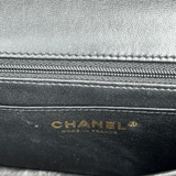 Chanel Black Lambskin Quilted Mini Top Handle Flap Bag - Morely TrendsChanel Type here:)