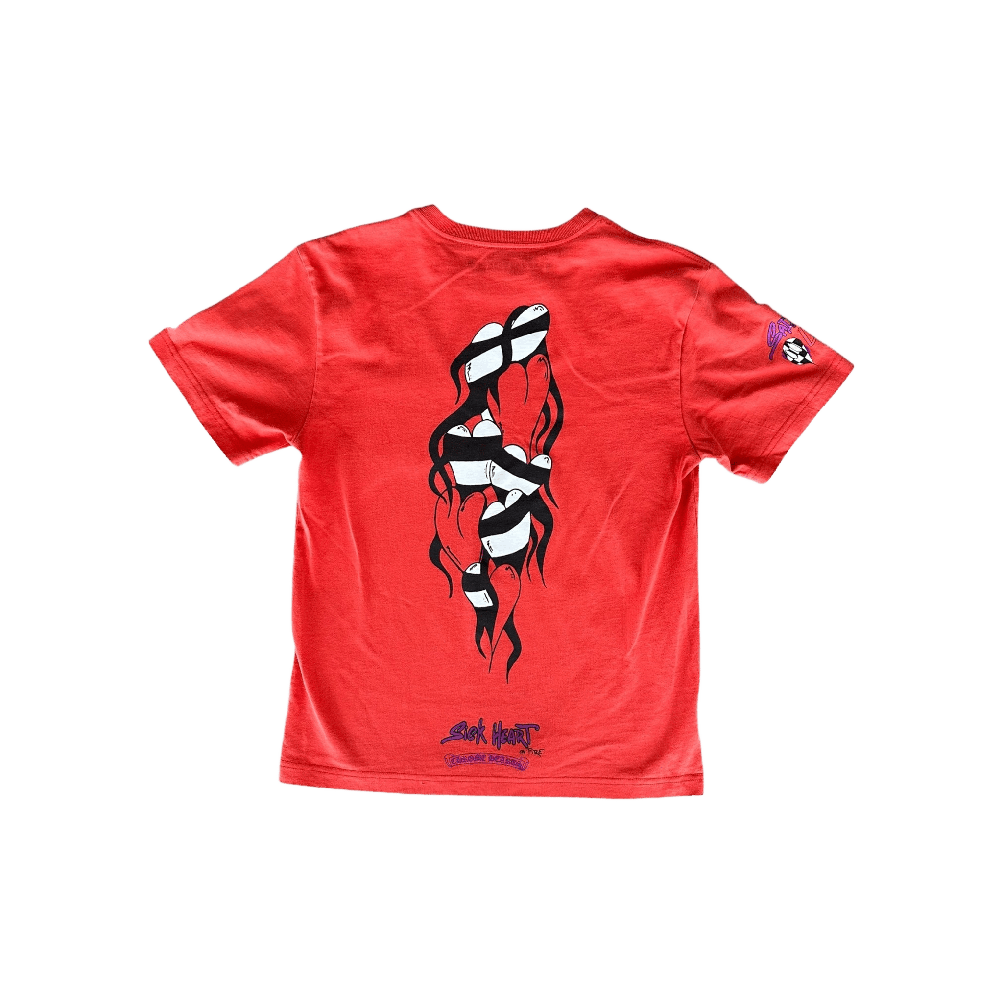 Chrome Hearts Matty Boy Red Spark T-Shirt - Morely TrendsChrome Hearts Type here:)