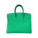 Hermes Bamboo Green Togo Birkin 25 - Morely TrendsHermes Type here:)