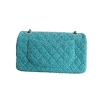 Chanel Turquoise Tweed Quilted Medium Flap Bag - Morely TrendsChanel Type here:)
