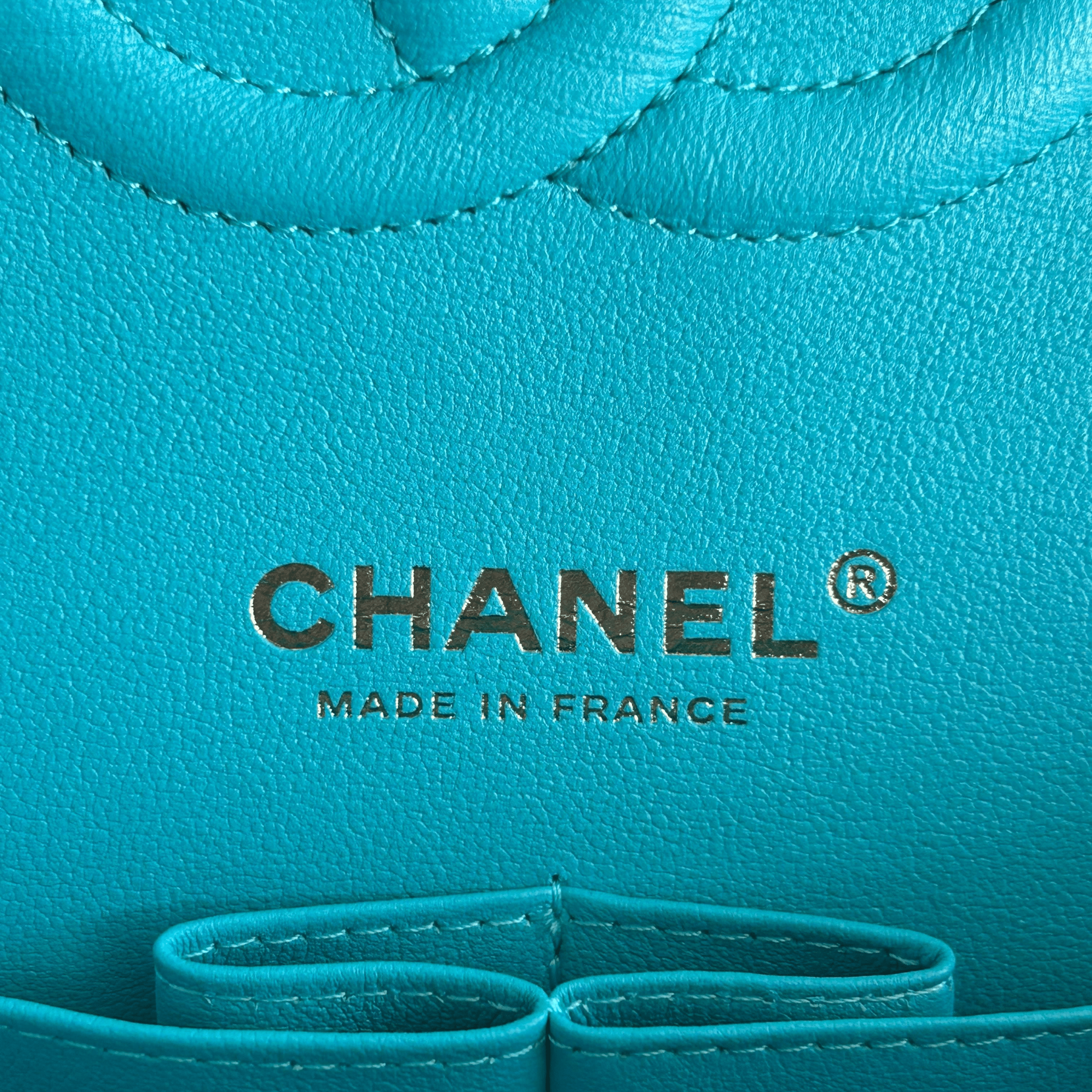 Chanel Turquoise Tweed Quilted Medium Flap Bag - Morely TrendsChanel Type here:)