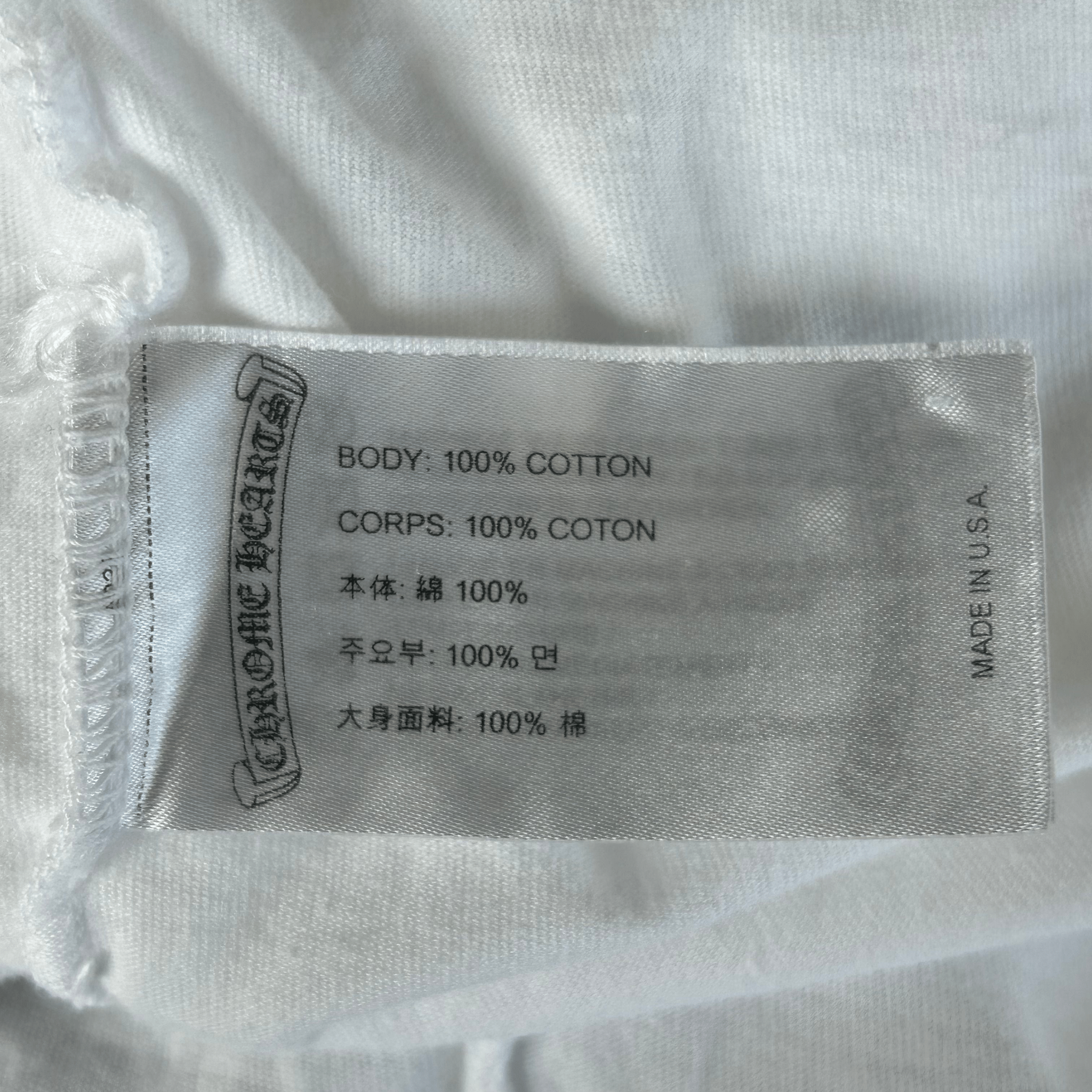 Chrome Hearts White St Barth Exclusive Script T-Shirt - Morely TrendsChrome Hearts Type here:)