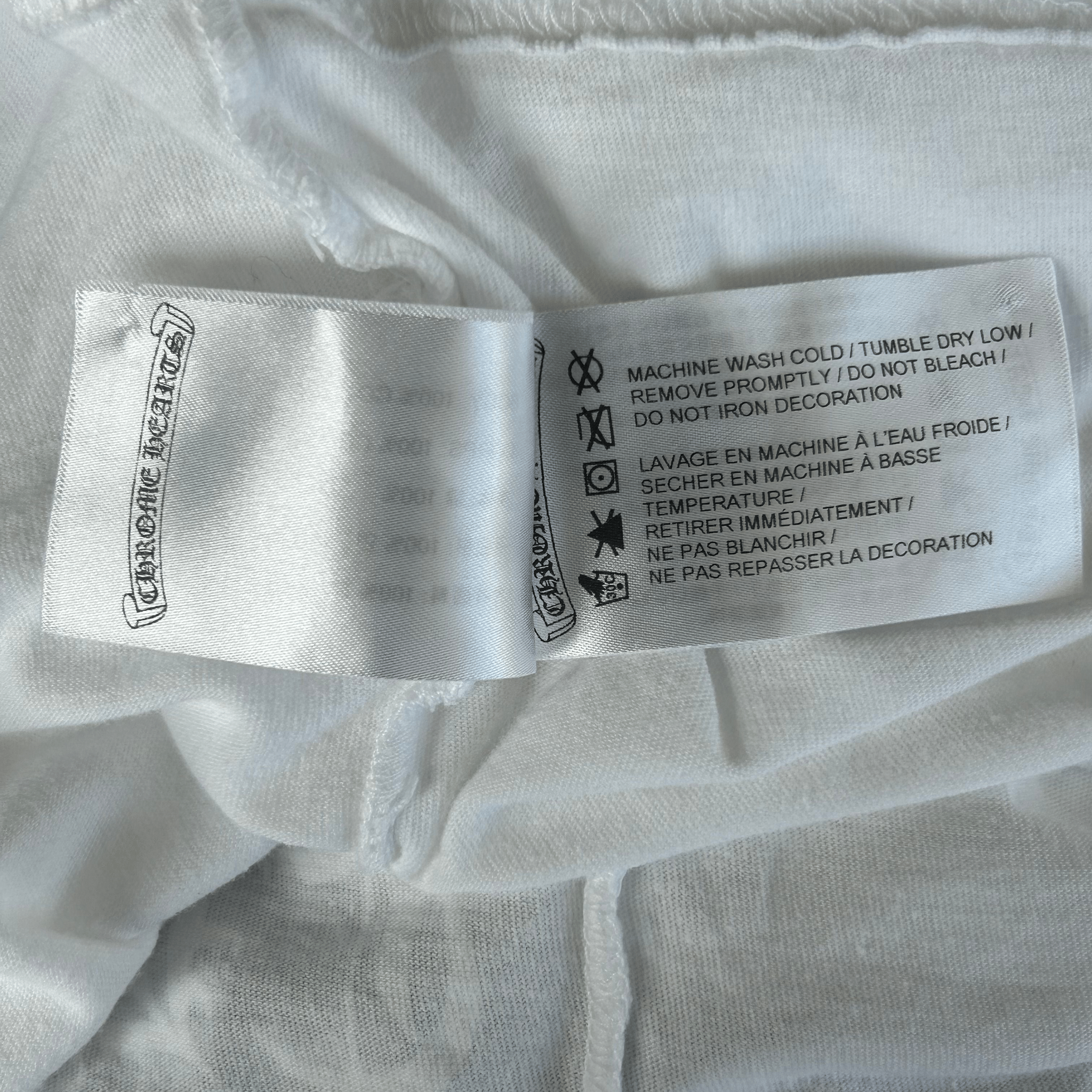 Chrome Hearts White St Barth Exclusive Script T-Shirt - Morely TrendsChrome Hearts Type here:)