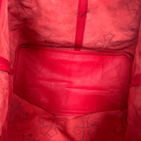 Chrome Hearts Red Leather Cross Patch Tote Bag - Morely TrendsChrome Hearts Type here:)