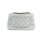 Chanel Grey Mini Rectangular Classic Flap Bag - Morely TrendsChanel Type here:)