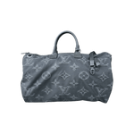 Louis Vuitton Grey & Green 2054 Monogram Reversible Keepall 50 - Morely TrendsLouis Vuitton Type here:)