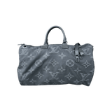 Louis Vuitton Grey & Green 2054 Monogram Reversible Keepall 50 - Morely TrendsLouis Vuitton Type here:)
