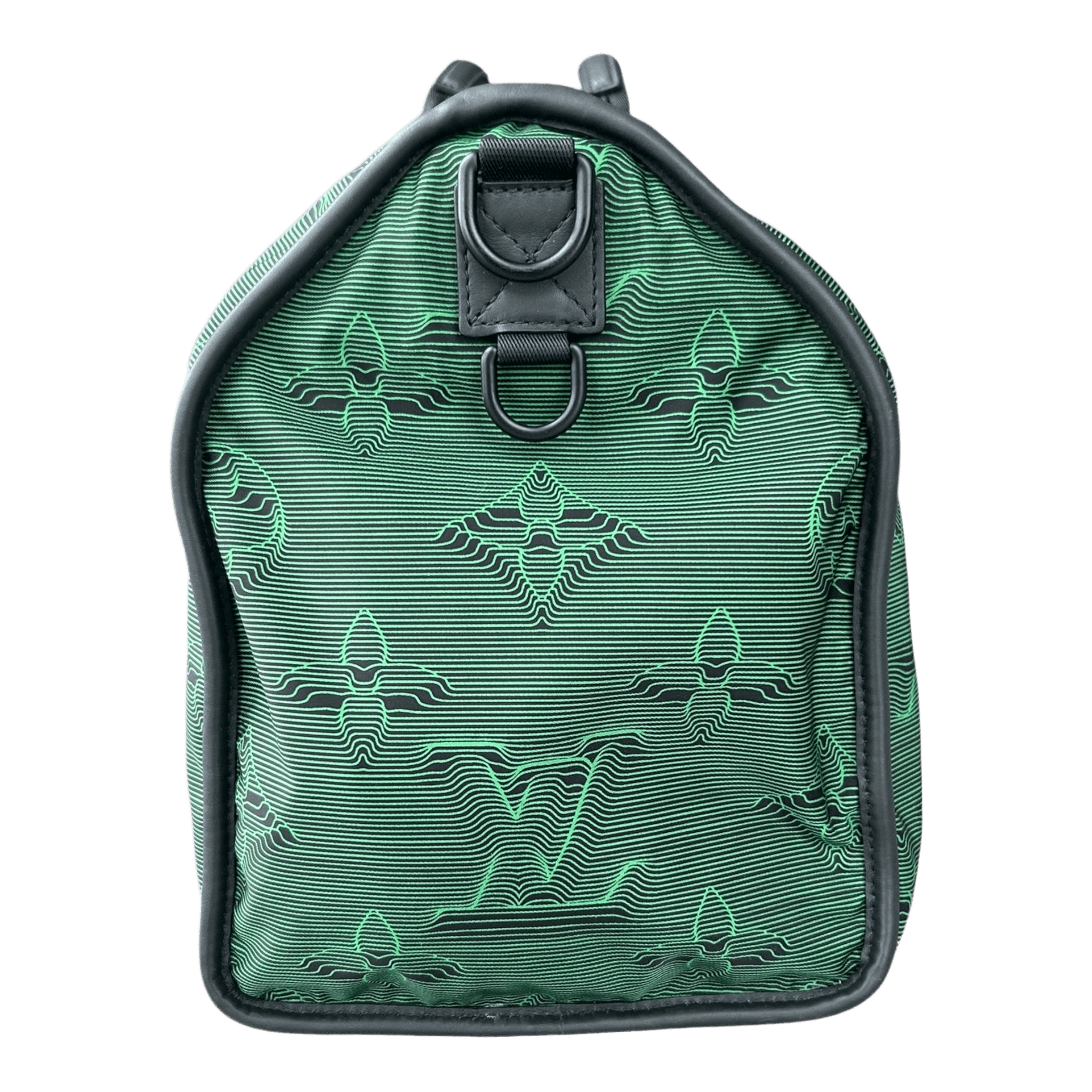 Louis Vuitton Grey & Green 2054 Monogram Reversible Keepall 50 - Morely TrendsLouis Vuitton Type here:)