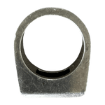 Chrome Hearts Silver B Letter Block Ring - Morely TrendsChrome Hearts Type here:)