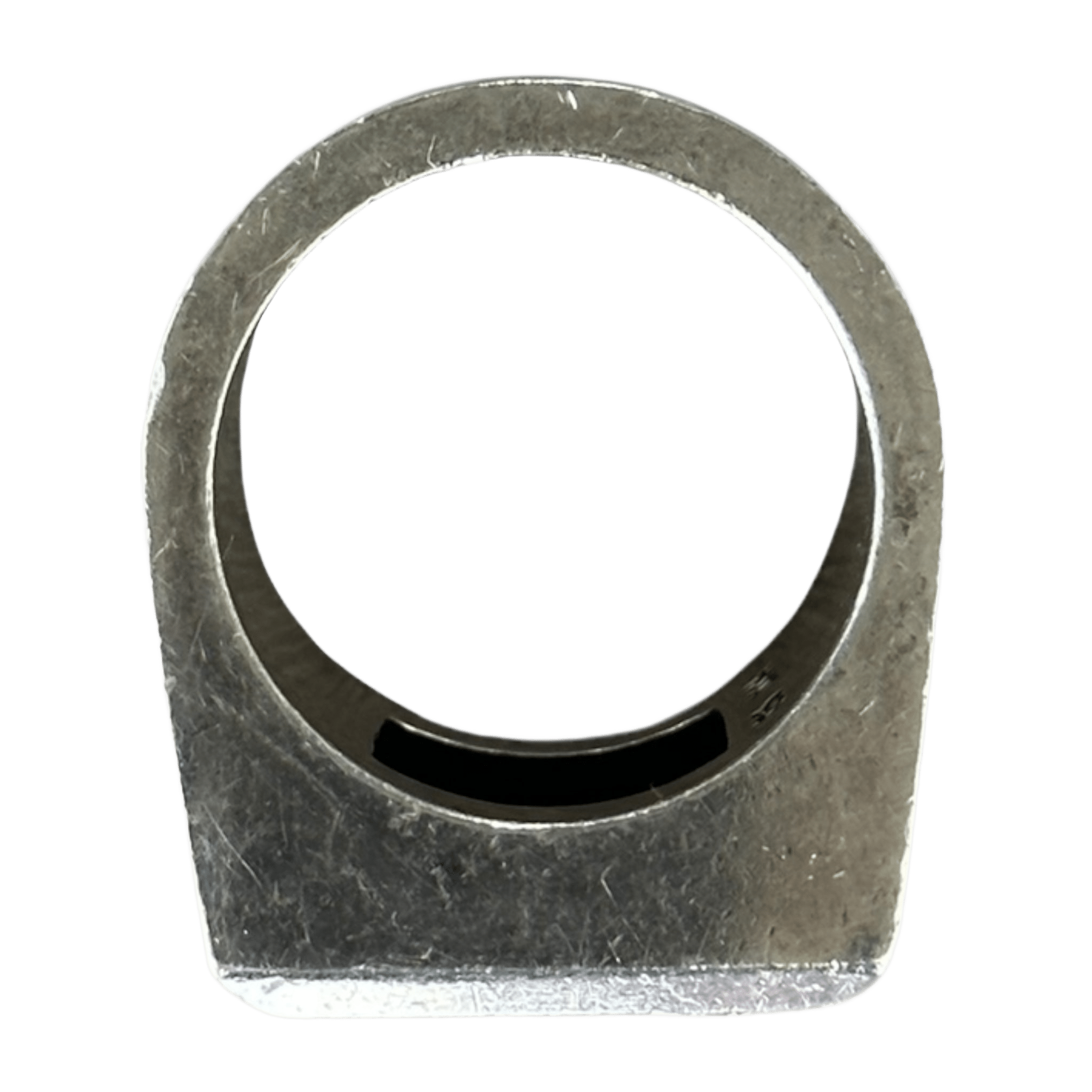 Chrome Hearts Silver B Letter Block Ring - Morely TrendsChrome Hearts Type here:)