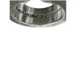 Chrome Hearts Silver B Letter Block Ring - Morely TrendsChrome Hearts Type here:)