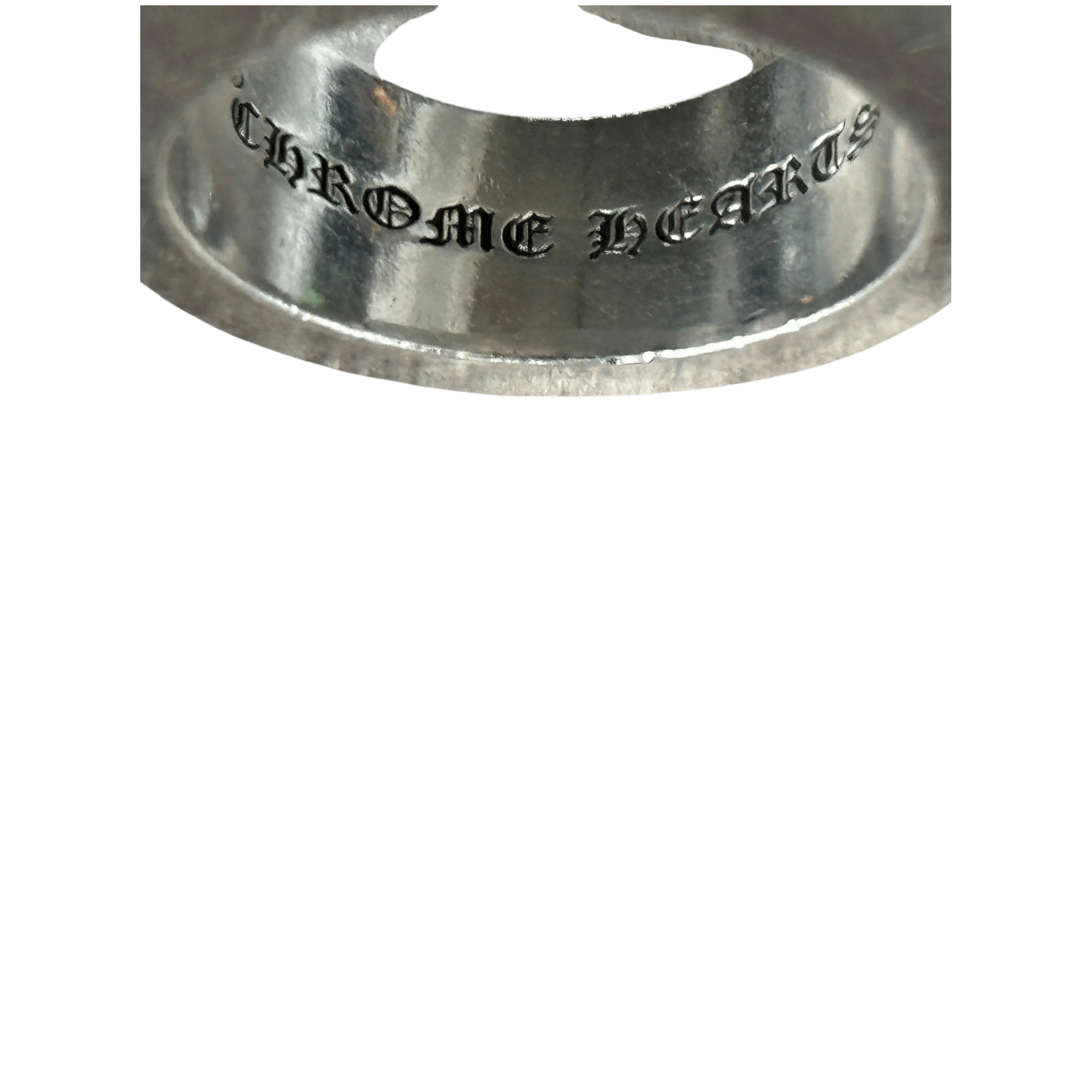 Chrome Hearts Silver B Letter Block Ring - Morely TrendsChrome Hearts Type here:)